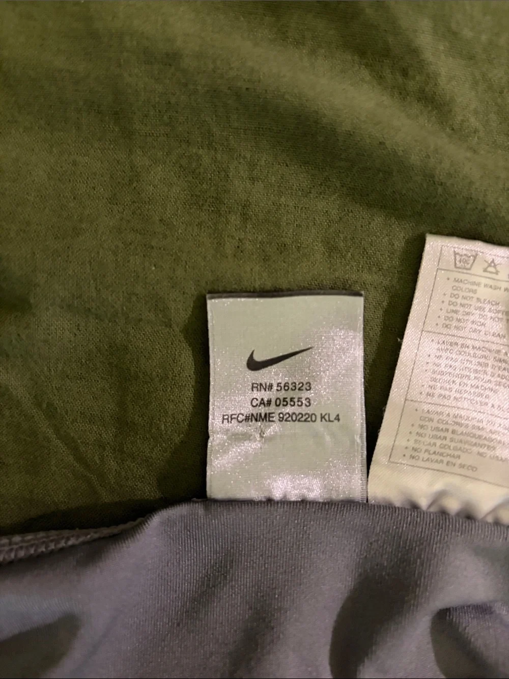 Nike Women's Charcoal Slim Fit Tank Top with Swoosh